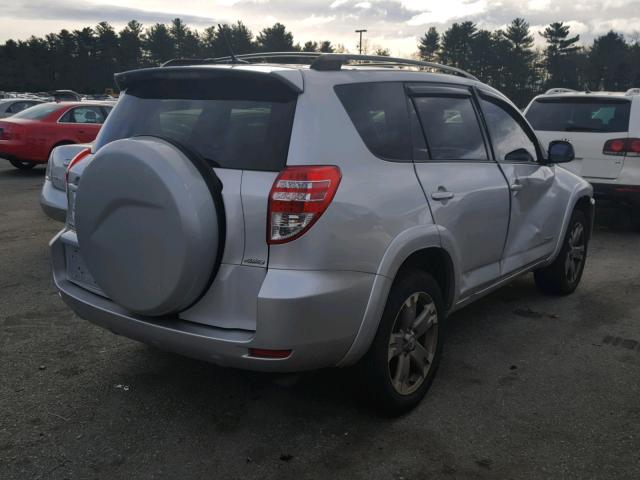 JTMBF32V09D015802 - 2009 TOYOTA RAV4 SPORT SILVER photo 4