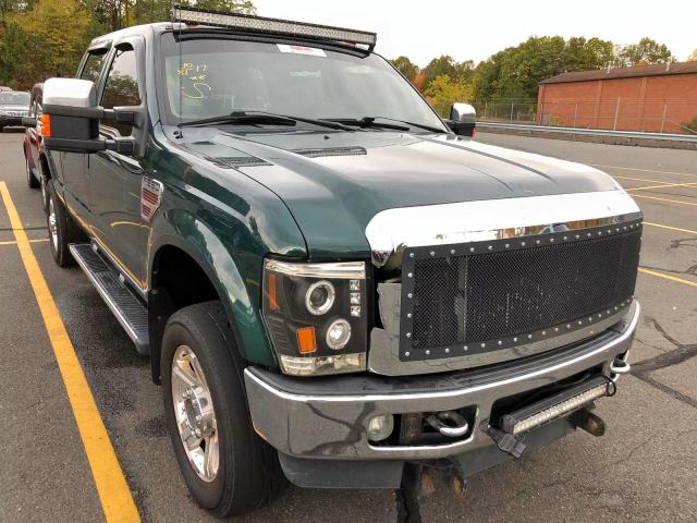 1FTSW2BR0AEA69807 - 2010 FORD F250 SUPER GREEN photo 1