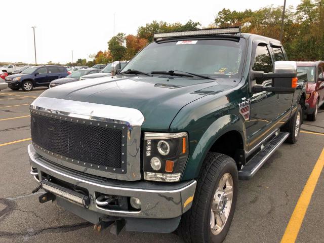 1FTSW2BR0AEA69807 - 2010 FORD F250 SUPER GREEN photo 2