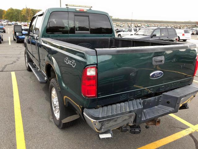 1FTSW2BR0AEA69807 - 2010 FORD F250 SUPER GREEN photo 3