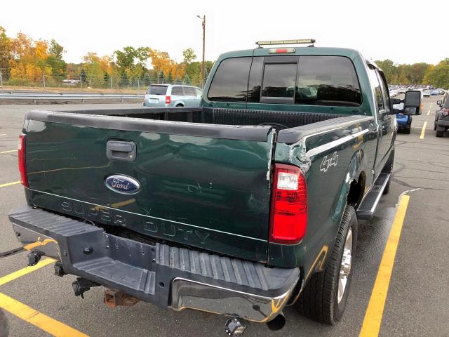 1FTSW2BR0AEA69807 - 2010 FORD F250 SUPER GREEN photo 4