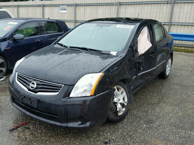 3N1AB6AP5CL666908 - 2012 NISSAN SENTRA 2.0 BLACK photo 2