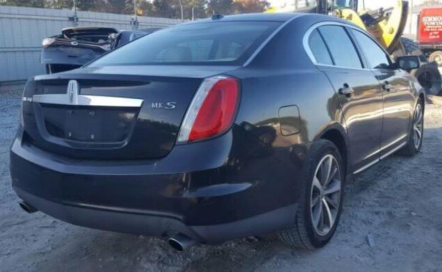 1LNHM93R29G609533 - 2009 LINCOLN MKS BLACK photo 4