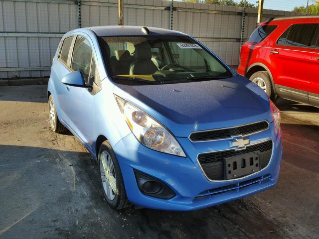 KL8CD6S93FC736320 - 2015 CHEVROLET SPARK 1LT BLUE photo 1