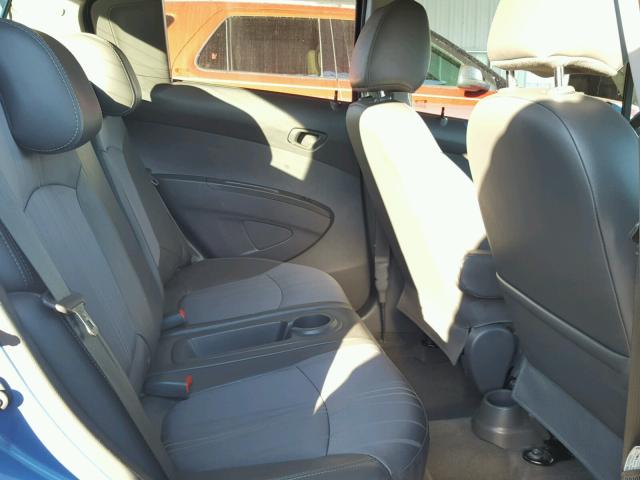 KL8CD6S93FC736320 - 2015 CHEVROLET SPARK 1LT Синий фото 6