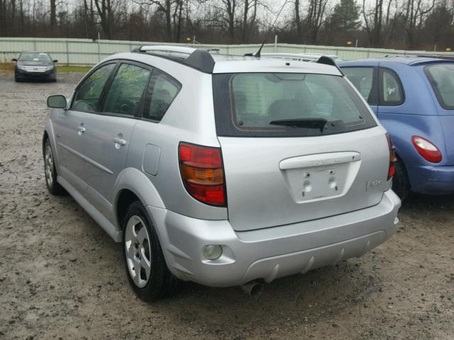 5Y2SL678X8Z423884 - 2008 PONTIAC VIBE SILVER photo 3