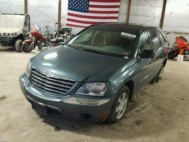 2A8GM684X6R836631 - 2006 CHRYSLER PACIFICA T BLUE photo 2