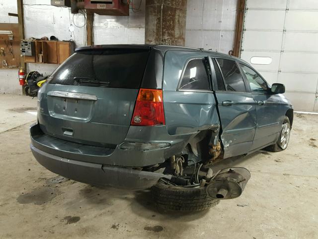 2A8GM684X6R836631 - 2006 CHRYSLER PACIFICA T BLUE photo 4