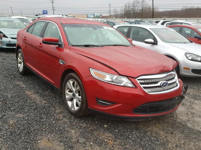 1FAHP2EW4BG104062 - 2011 FORD TAURUS SEL RED photo 1