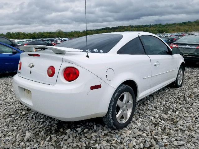 1G1AL15FX67690914 - 2006 CHEVROLET COBALT LT WHITE photo 4