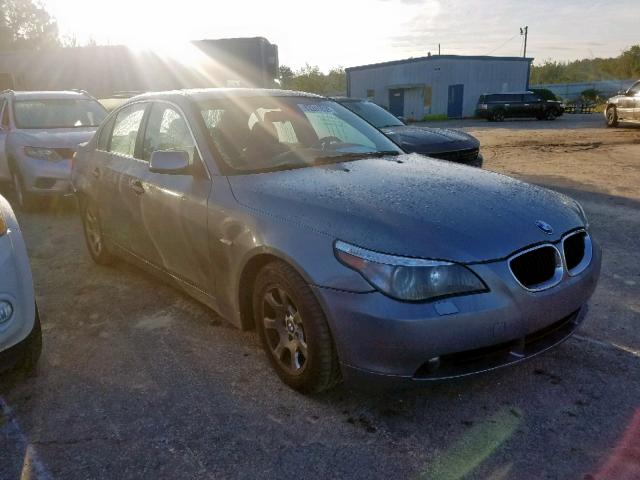 WBANA53584B850781 - 2004 BMW 525 I GRAY photo 1