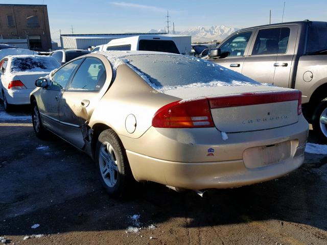 2B3HD56J11H683006 - 2001 DODGE INTREPID E TAN photo 3