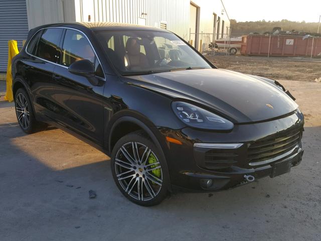 WP1AE2A27GLA63489 - 2016 PORSCHE CAYENNE SE BLACK photo 1