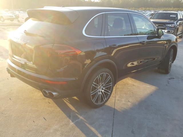 WP1AE2A27GLA63489 - 2016 PORSCHE CAYENNE SE BLACK photo 4