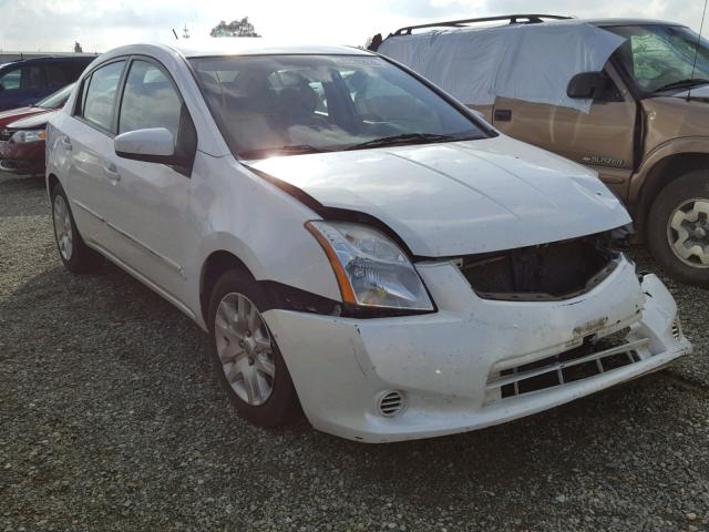 3N1AB6AP0BL711798 - 2011 NISSAN SENTRA 2.0 WHITE photo 1