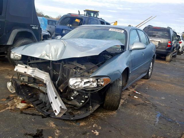 1G4HR54K33U187776 - 2003 BUICK LESABRE LI BLUE photo 2