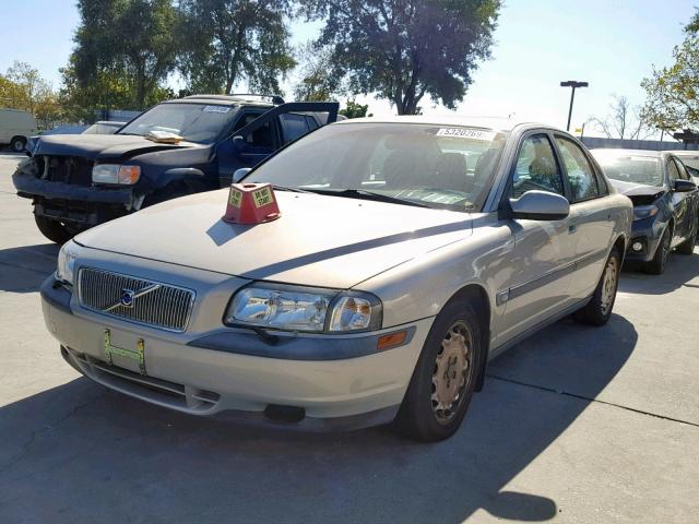 YV1TS94D5Y1083854 - 2000 VOLVO S80 BEIGE photo 2