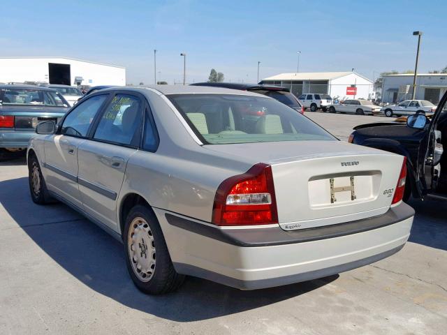 YV1TS94D5Y1083854 - 2000 VOLVO S80 BEIGE photo 3