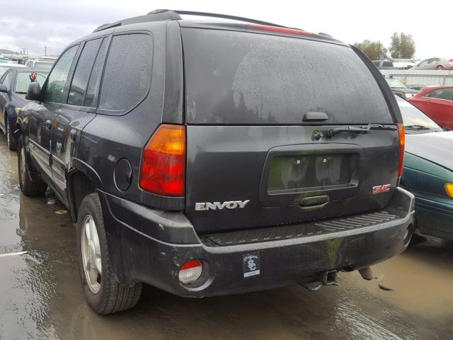 1GKDT13S042235024 - 2004 GMC ENVOY CHARCOAL photo 3