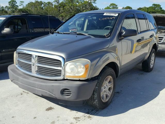 1D4HD38K75F506088 - 2005 DODGE DURANGO ST GRAY photo 2