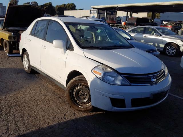 3N1BC1AP9AL426472 - 2010 NISSAN VERSA S WHITE photo 1