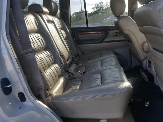 JTJHT00W643546981 - 2004 LEXUS LX 470 CREAM photo 6