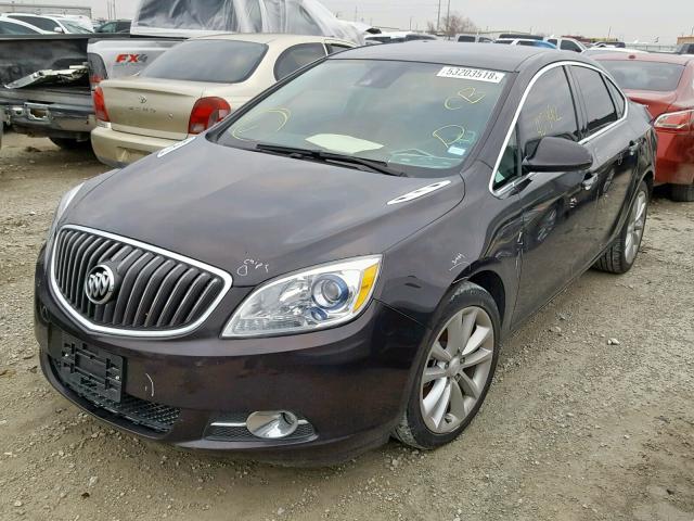 1G4PR5SK3E4131063 - 2014 BUICK VERANO CON BROWN photo 2