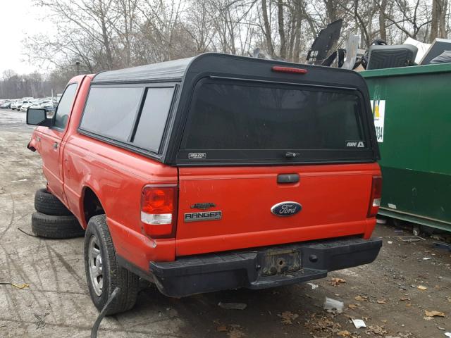 1FTYR10D47PA31819 - 2007 FORD RANGER RED photo 3