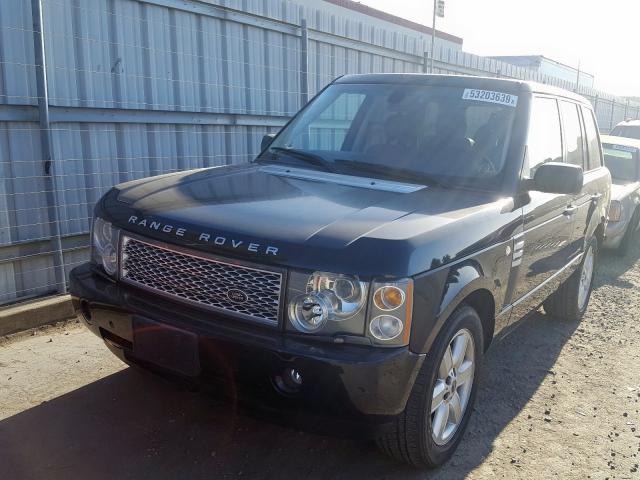 SALME11484A171484 - 2004 LAND ROVER RANGE ROVE BLACK photo 2