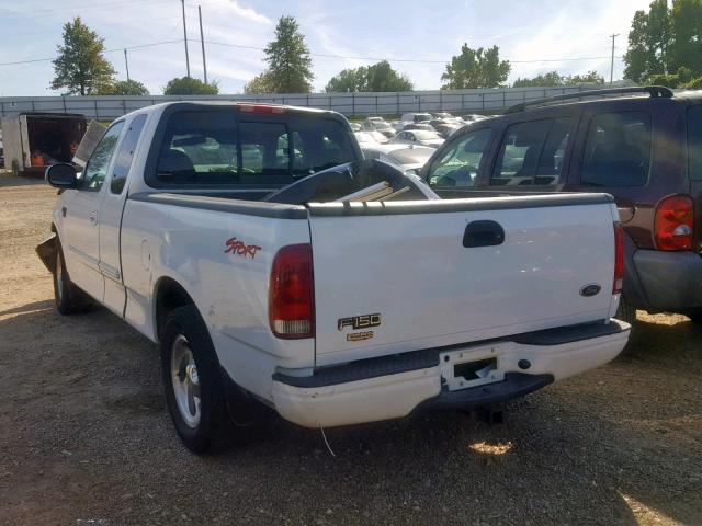 1FTRX17W1XNB33673 - 1999 FORD F150 WHITE photo 3