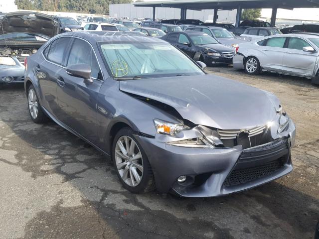 JTHBF1D23F5057103 - 2015 LEXUS IS 250 GRAY photo 1