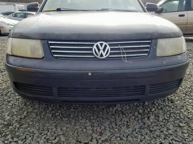 WVWMD63B8XE515802 - 1999 VOLKSWAGEN PASSAT GLS BLACK photo 7