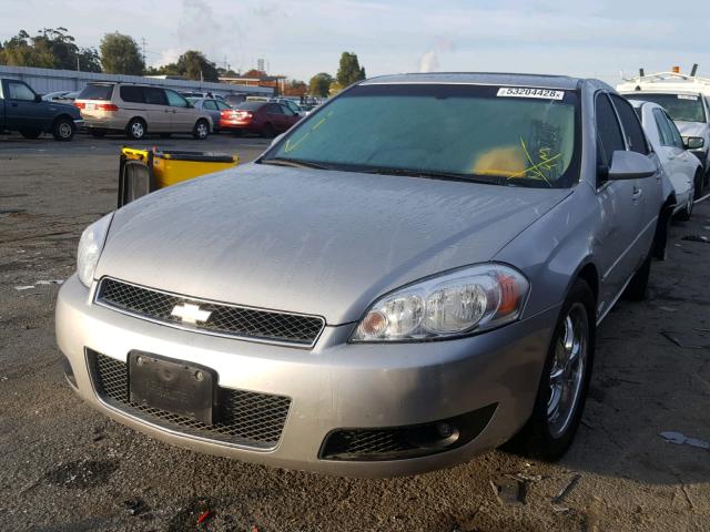 2G1WD58C089128520 - 2008 CHEVROLET IMPALA SUP 银色 照片 2