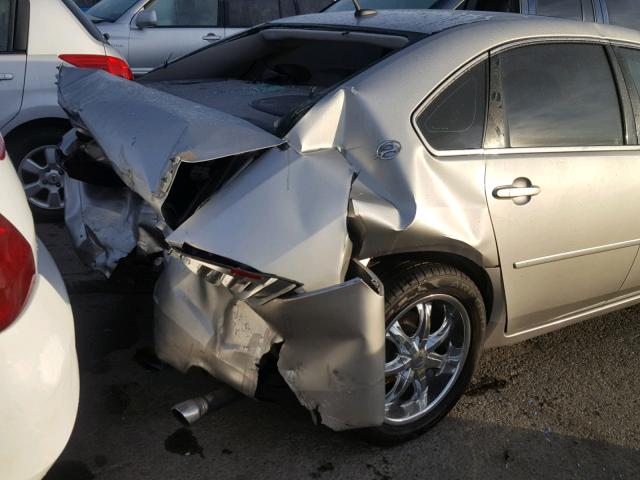 2G1WD58C089128520 - 2008 CHEVROLET IMPALA SUP 银色 照片 9