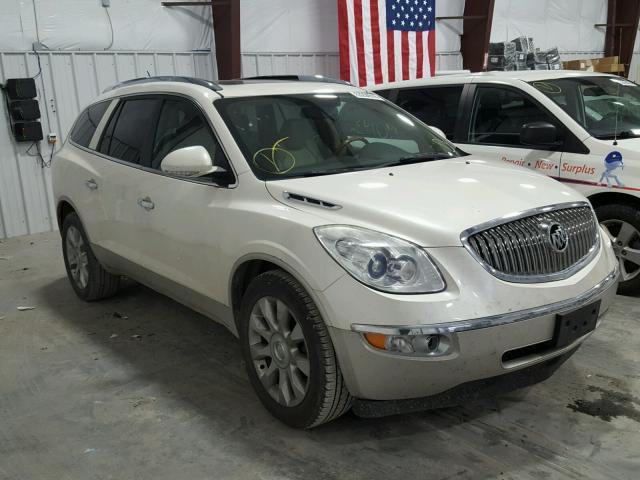 5GAKRCED2BJ387161 - 2011 BUICK ENCLAVE CX WHITE photo 1