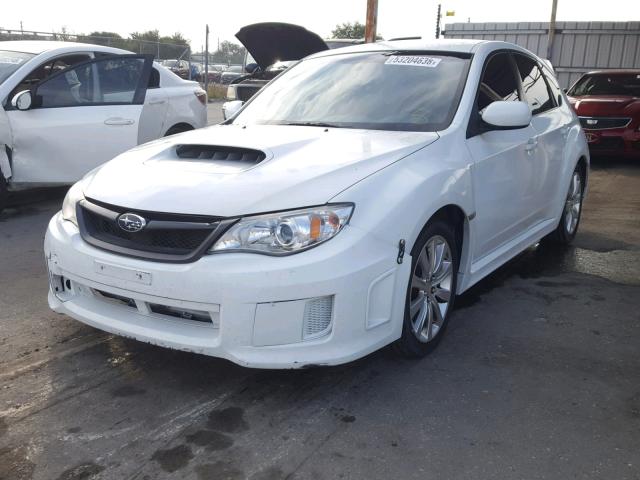 JF1GR7E64EG202998 - 2014 SUBARU IMPREZA WR WHITE photo 2