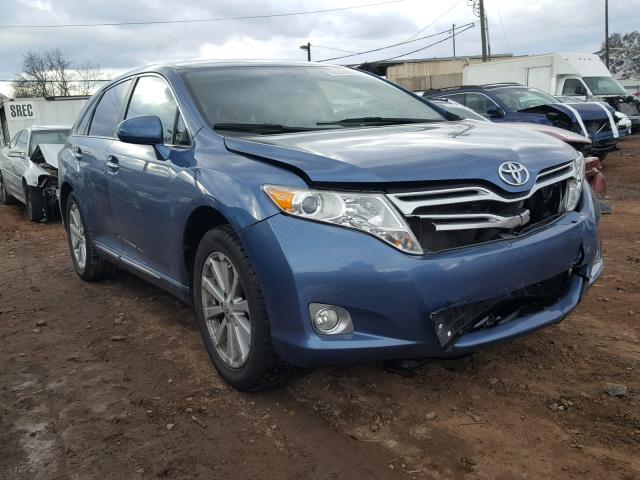 4T3ZA3BB3AU031275 - 2010 TOYOTA VENZA BASE BLUE photo 1