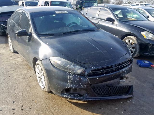 1C3CDFBB4ED767390 - 2014 DODGE DART SXT BLACK photo 1