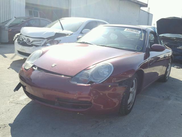 WP0AA2992XS625237 - 1999 PORSCHE 911 CARRER RED photo 2