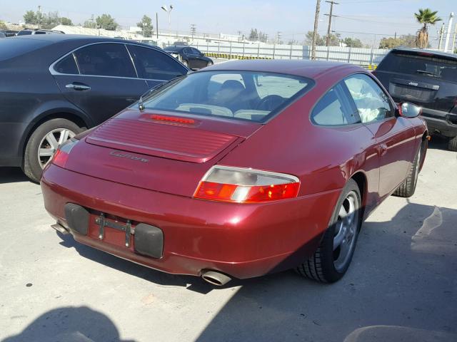 WP0AA2992XS625237 - 1999 PORSCHE 911 CARRER RED photo 4