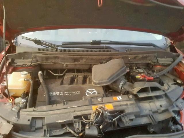 JM3TB38V980157523 - 2008 MAZDA CX-9 RED photo 7