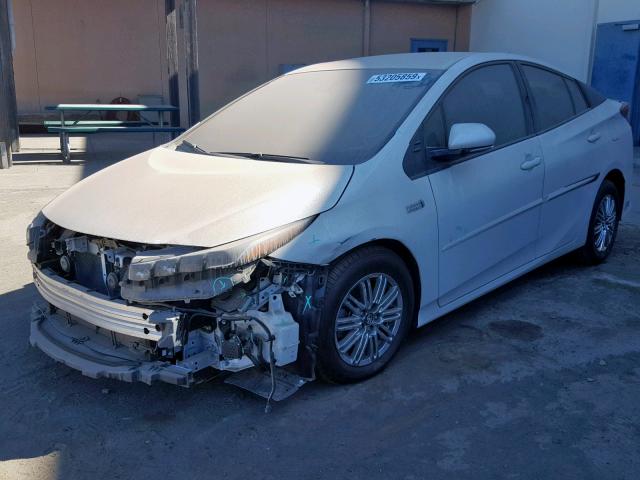 JTDKARFPXK3105709 - 2019 TOYOTA PRIUS PRIM 白色 照片 2