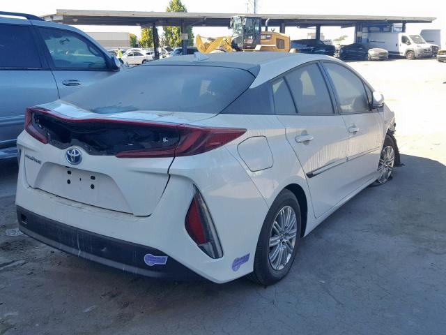 JTDKARFPXK3105709 - 2019 TOYOTA PRIUS PRIM 白色 照片 4