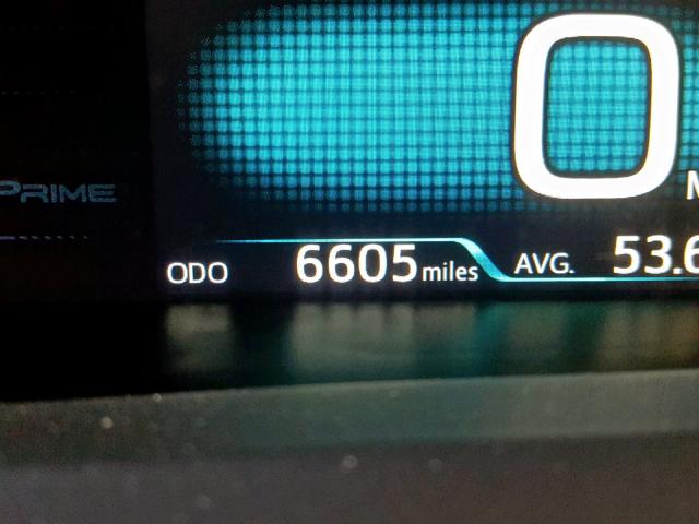 JTDKARFPXK3105709 - 2019 TOYOTA PRIUS PRIM 白色 照片 8