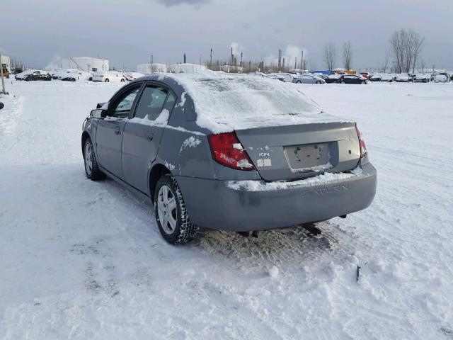 1G8AJ55FX6Z116221 - 2006 SATURN ION LEVEL GRAY photo 3