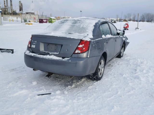 1G8AJ55FX6Z116221 - 2006 SATURN ION LEVEL GRAY photo 4