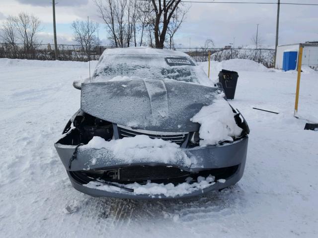 1G8AJ55FX6Z116221 - 2006 SATURN ION LEVEL GRAY photo 9
