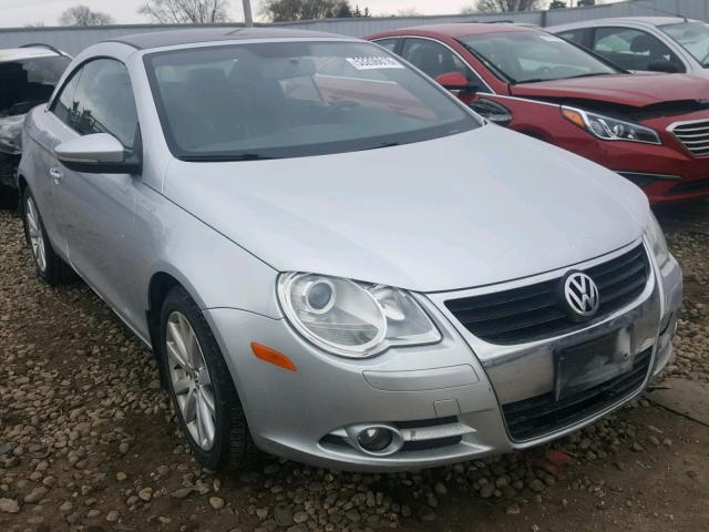 WVWBA7AH4AV016662 - 2010 VOLKSWAGEN EOS TURBO SILVER photo 1