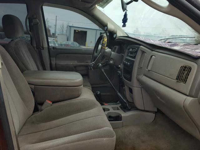 3D7KU28673G727918 - 2003 DODGE RAM 2500 S იასამნისფერი ფოტო 5