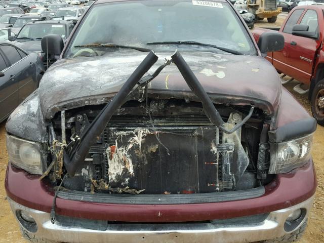 3D7KU28673G727918 - 2003 DODGE RAM 2500 S იასამნისფერი ფოტო 7